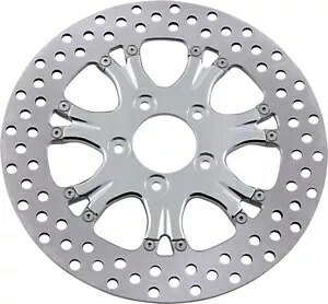 パラマウント フローティング フロント左ブレーキ ローター 292mm クローム PeM。 01331522ヘーシュ Paramount Floating Front Left Brake Rotor 292mm Chrome PeM. 01331522HEASSCH 【並行輸入品】｜カスタムパーツ WORLD倉庫