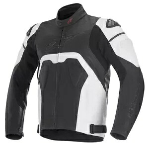 コア レザー モーターサイクル ジャケット アルパインスターズ 3101316-12-50 ブラック/ホワイト 50 Core Leather Motorcycle Jacket Alpinestars 3101316-12-50 Black/White 50 【並行輸入品】