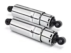 12 インチ フルカバー 412 シリーズ ショック クローム プログレッシブ 412-4042C HD ダイナ 12" Full Cover 412 Series Shocks Chrome Progressive 412-4042C HD Dyna 【並行輸入品】|カスタムパーツ WORLD倉庫