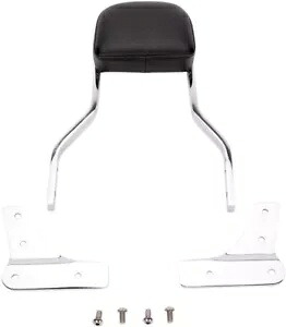ショート スクエア 14 インチ シーシーバー クローム コブラ 02-5940 Short Square 14" Sissy Bar Chrome Cobra 02-5940 【並行輸入品】|カスタムパーツ WORLD倉庫