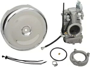HSR キャブレター イージーキット 42 mm ミクニ 42-7 90-99 ハーレー EVO 用 HSR Carburetor Easy Kit 42 mm Mikuni 42-7 For 90-99 Harley EVO 【並行輸入品】