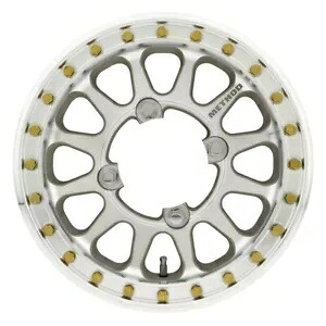 401-R UTV ビードロック ホイール 15x5 / 2.5+2.5/0mm オフセット / 4x156 / 127mm CB 機械加工 401-R UTV Beadlock Wheel 15x5 / 2.5+2.5/0mm Offset / 4x156 / 127mm CB Machined 【並行輸入品】｜カスタムパーツ WORLD倉庫