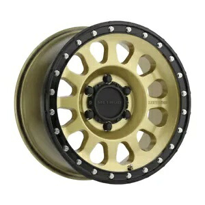 MR315 17x8.5 0mm オフセット 6x5.5 106.25mm CB ゴールド/ブラック ストリート ロック ホイール MR315 17x8.5 0mm Offset 6x5.5 106.25mm CB Gold/Black Street Loc Wheel 【並行輸入品】｜カスタムパーツ WORLD倉庫