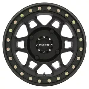 MR405 UTV ビードロック 15x7 / 4+3/13mm オフセット / 4x136 / 106mm CB マットブラックホイール MR405 UTV Beadlock 15x7 / 4+3/13mm Offset / 4x136 / 106mm CB Matte Black Wheel 【並行輸入品】