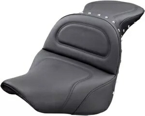 エクスプローラー ステッチ スタッズ 2 アップ シート ブラック ゲル サドルメン 818-27-039 Explorer Stitched Studded 2-Up Seat Black Gel Saddlemen 818-27-039 【並行輸入品】｜カスタムパーツ WORLD倉庫