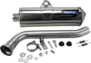 マッドスリンガー スリップオンエキゾーストマフラー スーパートラップ 136-4700 Mudslinger Slip On Exhaust Muffler Supertrapp 136-4700 【並行輸入品】