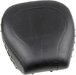ワイドスタッズビニールピリオンパッド マスタング 75509 84-99 ハーレーソフテイル用 Wide Studded Vinyl Pillion Pad Mustang 75509 For 84-99 Harley Softail 【並行輸入品】