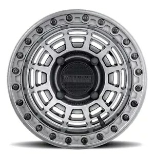 MR415 ビードロック 15x10 / 6+4/25mm / 4x136 / 106 CB グラファイト ホイール - グラフ。指輪 MR415 Beadlock 15x10 / 6+4/25mm / 4x136 / 106 CB Graphite Wheel - Graph. Ring 【並行輸入品】