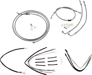14インチゴリラ/19インチルイBバーBuB用拡張S.S.コントロールケーブルキット。 B30-1155 Extended S.S. Control Cable Kit For 14in Gorila / 19in Louie B Bar BuB. B30-1155 【並行輸入品】|カスタムパーツ WORLD倉庫