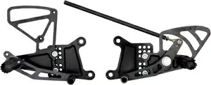 調整可能なリアセット - ブラック ボルテックス RS602K 03-05 ヤマハ YZF R6 06-09 YZF R6S 用 Adjustable Rearset - Black Vortex RS602K For 03-05 Yamaha YZF R6 06-09 YZF R6S 【並行輸入品】|カスタムパーツ WORLD倉庫