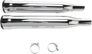 3 インチ RPT クローム スリップオン デュアル エキゾースト コブラ 6080 04-13 H-D XL スポーツスター用 3\
