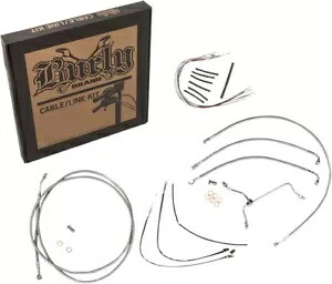 16 インチバー用延長ケーブルキット Burly ブランド B30-1165 Extended Cable Kit for 16\