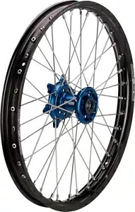 SX-1 ブラック ブルー 1.60x21 コンプリート フロント ホイール ムース YFN-16021-BKBU SX-1 Black Blue 1.60x21 Complete Front Wheel Moose YFN-16021-BKBU 【並行輸入品】