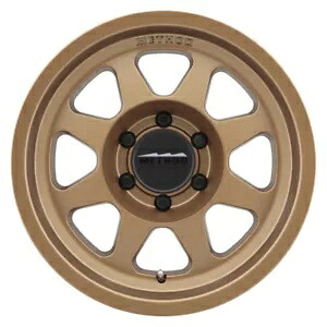 MR701 18x9 +18mm オフセット 6x5.5 106.25mm CB メソッド ブロンズ ホイール MeW。 MR70189060918 MR701 18x9 +18mm Offset 6x5.5 106.25mm CB Method Bronze Wheel MeW. MR70189060918 【並行輸入品】