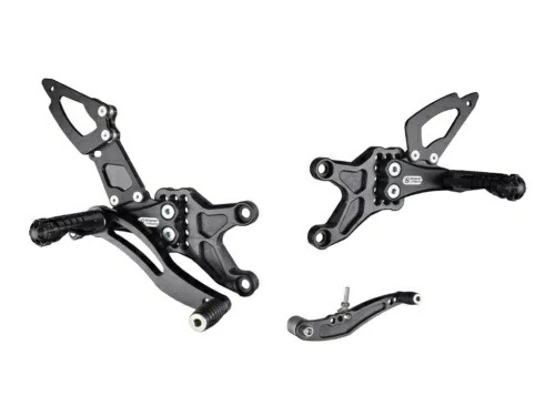 調整可能なリアセット ボナミチ H005 07-22 ホンダ CBR600RR用 Adjustable Rearsets Bonamici H005 For 07-22 Honda CBR600RR 【並行輸入品】