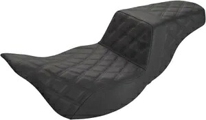 ステップアップ ラティス 2 アップ エクステンデッド リーチ シート - ブラック Saddlemen 808-07B-175E Step-Up Lattice 2-Up Extended Reach Seat - Black Saddlemen 808-07B-175E 【並行輸入品】