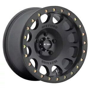 MR105 ビードロック 17x8.5 0mm オフセット 6x5.5 108mm CB マットブラック BH-H24125 ホイール付き MR105 Beadlock 17x8.5 0mm Offset 6x5.5 108mm CB Matte Black w/BH-H24125 Wheel 【並行輸入品】