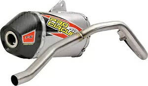 T-6 フルエキゾーストシステム CFエンドキャップ付 プロサーキット 0132011F T-6 Full Exhaust System w/ CF End Cap Pro Circuit 0132011F 【並行輸入品】
