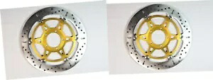 フローティングブレーキローター フロントセット EBC MD843X Floating Brake Rotor Front Set EBC MD843X 【並行輸入品】｜カスタムパーツ WORLD倉庫
