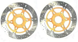フローティングブレーキローター フロントセット EBC MD614X Floating Brake Rotor Front Set EBC MD614X 【並行輸入品】