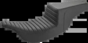 サドルメン ステップアップシート ヨコ型 タックアンドロール/スムースブラック 897-07-171 Saddlemen Step Up Seat Horizontal Tuck and Roll/Smooth Black 897-07-171 【並行輸入品】