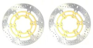フローティングブレーキローター フロントセット EBC MD3102X Floating Brake Rotor Front Set EBC MD3102X 【並行輸入品】