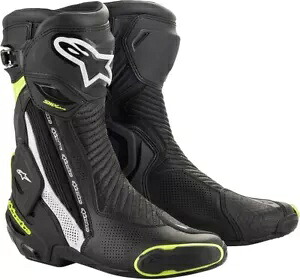 SMX Plus ストリート ライディング ブーツ ブラック/ホワイト/イエロー US 7.5 Alp. 2221119-125-41 SMX Plus Street Riding Boots Black/White/Yellow US 7.5 Alp. 2221119-125-41 【並行輸入品】
