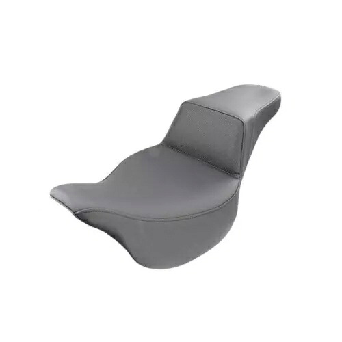 ステップアップ グリッパー 2 アップ シート - ブラック Saddlemen 808-07B-174EXT ハーレー ツーリング用 Step-Up Gripper 2-Up Seat - Black Saddlemen 808-07B-174EXT For Harley Touring 【並行輸入品】｜カスタムパーツ WORLD倉庫