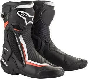 SMX プラス ストリート ライディング ブーツ ブラック/レッド/ホワイト US 9 アルパインスターズ 2221019-1231-43 SMX Plus Street Riding Boots Black/Red/White US 9 Alpinestars 2221019-1231-43 【並行輸入品】