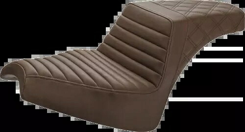 ステップアップシート 運転席タックアンドロール/助手席 格子ステッチ ブラウン I21-04-176BR Step Up Seat Driver Tuck and Roll/Passenger Lattice Stitch Brown I21-04-176BR 【並行輸入品】