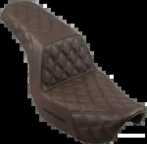 サドルメン LS-ステップアップシート フルブラウン 806-04-175BR Saddlemen LS-Step Up Seat Full Brown 806-04-175BR 【並行輸入品】