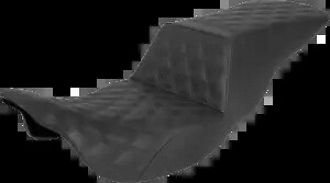 サドルメン ステップアップシート 総格子ステッチ ブラック 808-07B-195 Saddlemen Step-Up Seat Full Lattice Stitch Black 808-07B-195 【並行輸入品】｜カスタムパーツ WORLD倉庫 93,775円