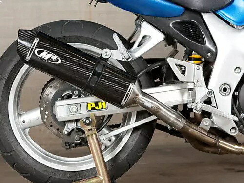 カーボンファイバースリップオンエキゾースト M4 SU6514 99-02 スズキ SV650 Carbon Fiber Slip On Exhaust M4 SU6514 For 99-02 Suzuki SV650 【並行輸入品】