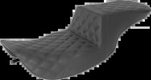 サドルメン ステップアップシート 総格子ステッチ ブラック 897-06-195 Saddlemen Step-Up Seat Full Lattice Stitch Black 897-06-195 【並行輸入品】