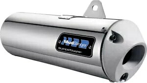 マッドスリンガー スリップオンエキゾーストマフラー スーパートラップ 136-1808 Mudslinger Slip On Exhaust Muffler Supertrapp 136-1808 【並行輸入品】｜カスタムパーツ WORLD倉庫