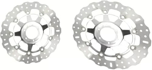 ポリッシュブレーキローター フロントセット EBC MD3089CC Polished Brake Rotor Front Set EBC MD3089CC 【並行輸入品】