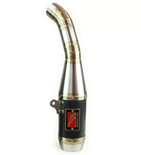 GP スリップオンエキゾースト - ブラックセンター コンペティション Werkes WHV402-BC GP Slip On Exhaust - Black Center Competition Werkes WHV402-BC 【並行輸入品】
