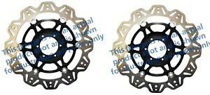 フロント VEE ブレーキ ローター - ブラック EBC VR4012BLK Front VEE Brake Rotors - Black EBC VR4012BLK 【並行輸入品】｜カスタムパーツ WORLD倉庫