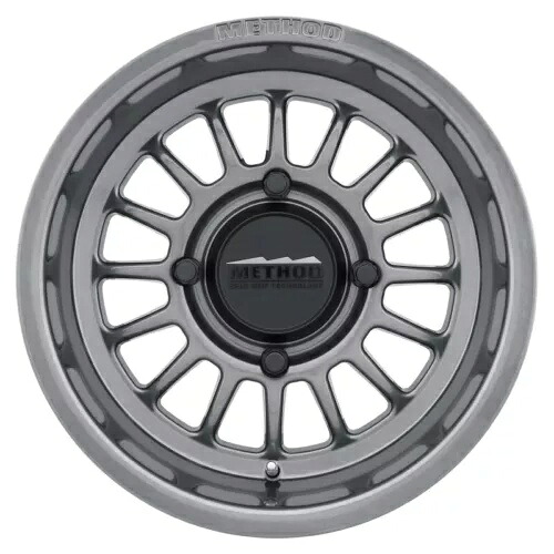 411 ビードグリップ ホイール 15x7 / 4+3/13mm オフセット / 4x136 / 106.25mm CB グロスチタン 411 Bead Grip Wheel 15x7 / 4+3/13mm Offset / 4x136 / 106.25mm CB Gloss Titanium 【並行輸入品】