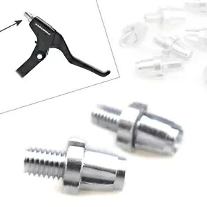 2X シルバー M7 MTB ロードバイク自転車ブレーキレバー調整ケーブルネジアジャスター 2X Silver M7 MTB Road Bike Bicycle Brake Lever Adjustment Cable Screw Adjuster 【並行輸入品】