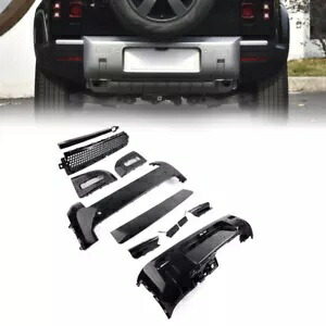 ランドローバー ディフェンダー 90 フロント リア リップ バンパー プロテクター ガード スキッド ボディ キットに適合 Fit Land Rover Defender 90 Front Rear Lip Bumper Protector Guard Skid Body Kit 【並行輸入品】