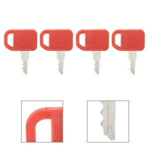 4 個イグニッションキー T209428 KV13427 John Deere スキッドステア & 追跡ローダー用 4Pcs Ignition Key T209428 KV13427 For John Deere Skid Steer & Tracked Loader 【並行輸入品】