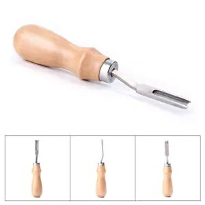 1 個レザークラフトエッジベベラー革切断スカイビングトリミング手仕事ツール 1PCS Leathercraft Edge Beveler Leather Cutting Skiving Trimming Handwork Tool 【並行輸入品】