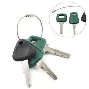 ボルボ重機掘削機ローダートラック用3イグニッションキーセット 3 Ignition Key Set For Volvo Heavy Equipment Excavator Loader Truck 【並行輸入品】