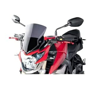 プーイグ ネイキッド N.G.スポーツスクリーン スズキ GSR 750 2011 - 2016 ダークスモーク 5646F PUIG NAKED N.G. SPORT SCREEN FOR SUZUKI GSR 750 2011 - 2016 DARK SMOKE 5646F 【並行輸入品】