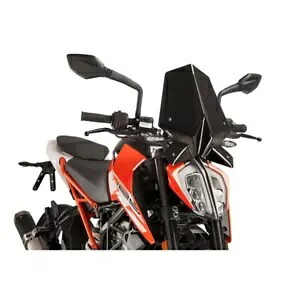 プーイグ ネイキッド N.G. KTM DUKE 125 2017 - 2023 に適合するスポーツスクリーン ブラック 9514N PUIG NAKED N.G. SPORT SCREEN COMPATIBLE FOR KTM DUKE 125 2017 - 2023 BLACK 9514N 【並行輸入品】