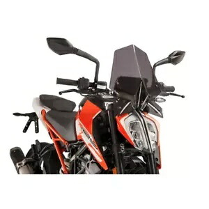 プーイグ ネイキッド N.G. KTM DUKE 125 2017 - 2023 ダークスモーク用スポーツスクリーン 9514F PUIG NAKED N.G. SPORT SCREEN FOR KTM DUKE 125 2017 - 2023 DARK SMOKE 9514F 【並行輸入品】