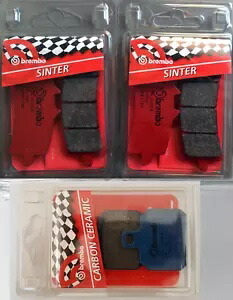 ブレンボ フロント/リア ブレーキパッドセット MV AGUSTA F3 RC 675 2016 - 2018用 BREMBO FRONT / REAR BRAKE PADS SET FOR MV AGUSTA F3 RC 675 2016 - 2018 【並行輸入品】