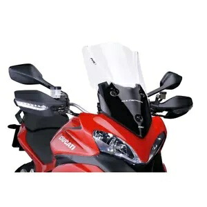 PUIG ツーリング プラス スクリーン ドゥカティ ムルティストラーダ 1200/S 2010 - 2012 クリア 5250W PUIG TOURING PLUS SCREEN FOR DUCATI MULTISTRADA 1200/S 2010 - 2012 CLEAR 5250W 【並行輸入品】