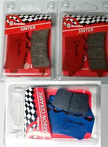 Brembo フロント/リア ブレーキパッド セット BMW S 1000 RR HP4 2013 - 2014 BREMBO FRONT / REAR BRAKE PADS SET FOR BMW S 1000 RR HP4 2013 - 2014 【並行輸入品】